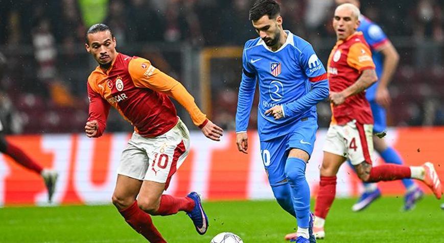 GALATASARAY-ATLETİCO MADRİD MAÇI SONUCU Galatasaray-Atletico Madrid Şampiyonlar Ligi maçı kaç kaç bitti İşte maç sonucu...