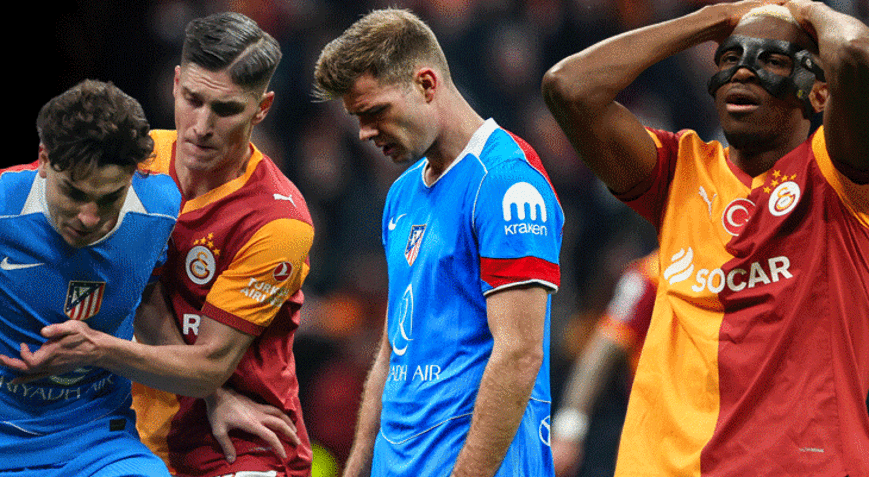 Atletico Madrid maçı sonrası Galatasaray, İspanyada gündem oldu Cehennemde mucize bir puan