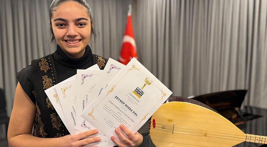 Liseli Zeynep dünyayı salladı 3 uluslararası yarışmada 9 ödül: Günde 7 saat çalıştım