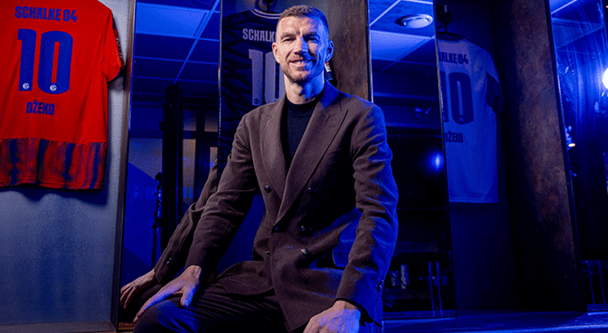 Schalke 04, Edin Dzekoyu resmen açıkladı