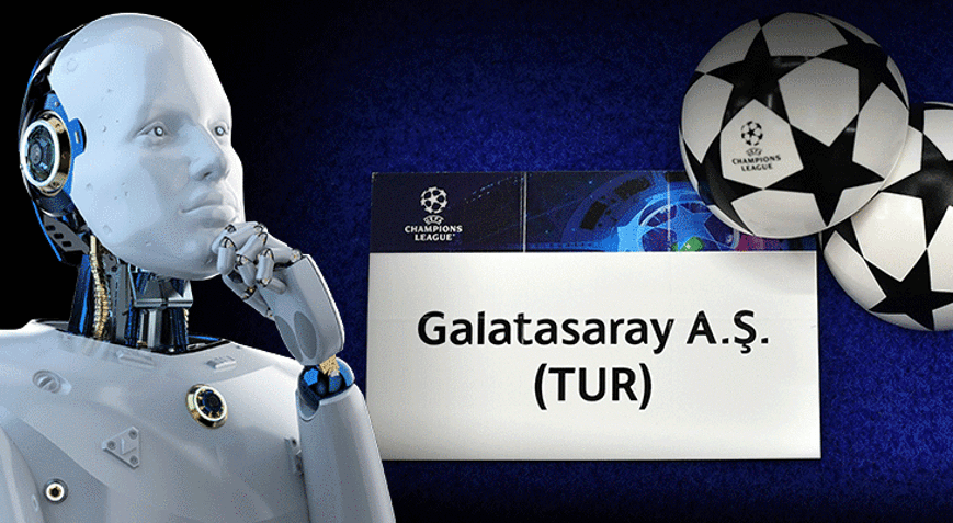 İşte Galatasarayın Şampiyonlar Ligindeki rakibi Yapay zekadan yüzlerce kez simülasyon