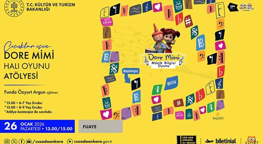 AKM ve CSO Ada Ankara yarı yıl tatili etkinlikleri devam ediyor