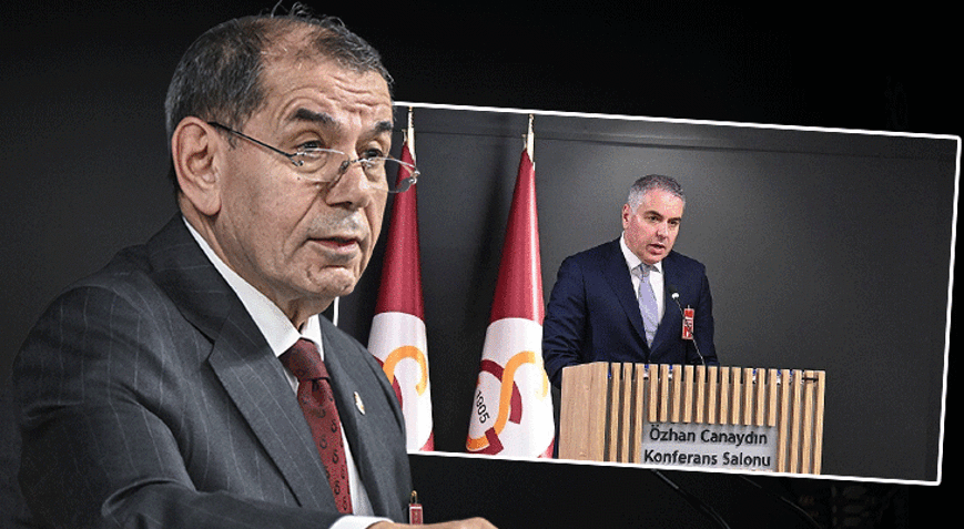 Galatasaray Başkanı Dursun Özbekten Eray Yazgan açıklaması Kursağımızdan delikli kurşun girmemiştir