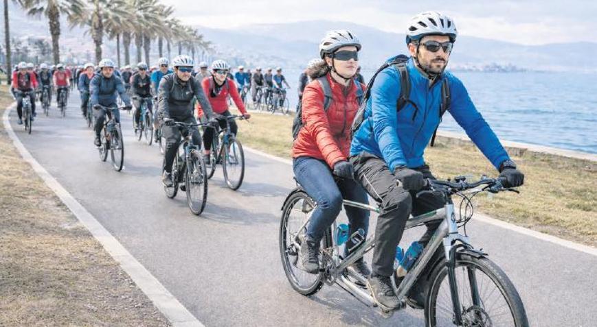 Farkındalık için pedal çevriliyor