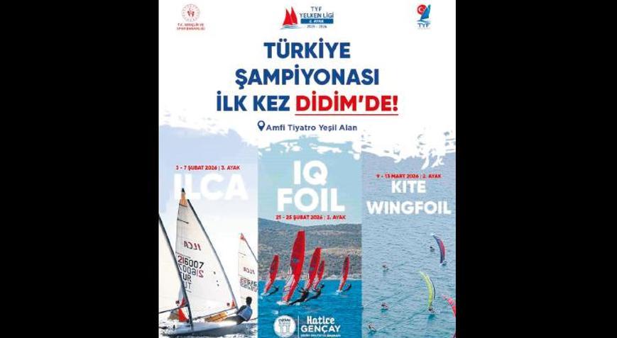Yelken tutkunları Didim’de buluşacak
