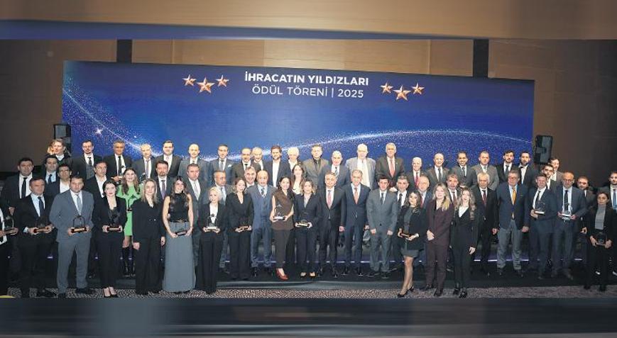 İhracatın yıldızları ödüllerine kavuştu