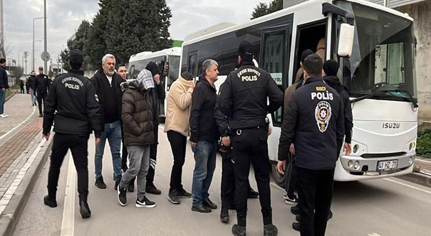 Kocaelide yasa dışı bahis operasyonu 61 şüpheliden 24’ü tutuklandı