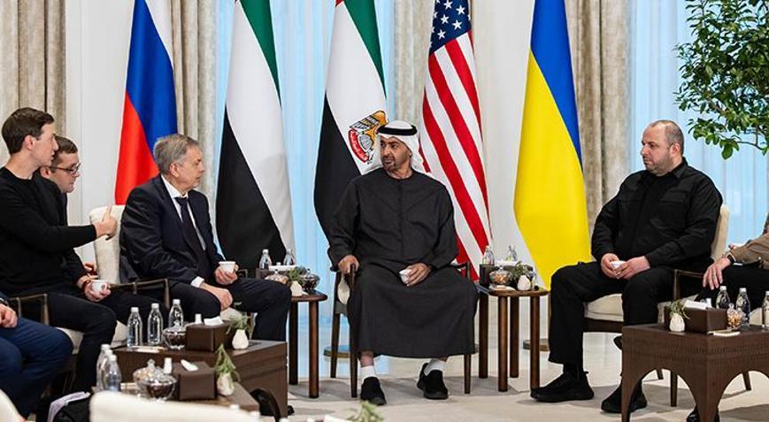 Gözler Abu Dabideydi Rusya-ABD-Ukrayna görüşmesi sona erdi