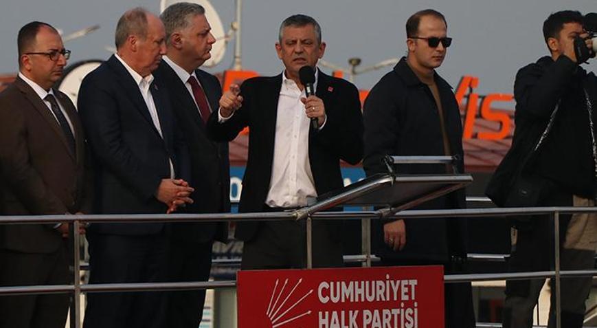 CHP Lideri Özgür Özel, partisinin Yalova mitinginde konuştu