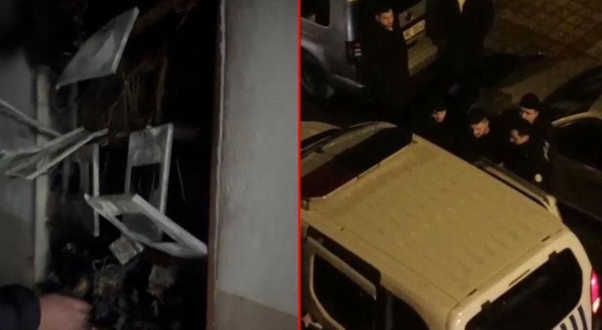 Cezaevinden yeni çıkmıştı… Eski eşinin yaşadığı binada yangın çıkardı