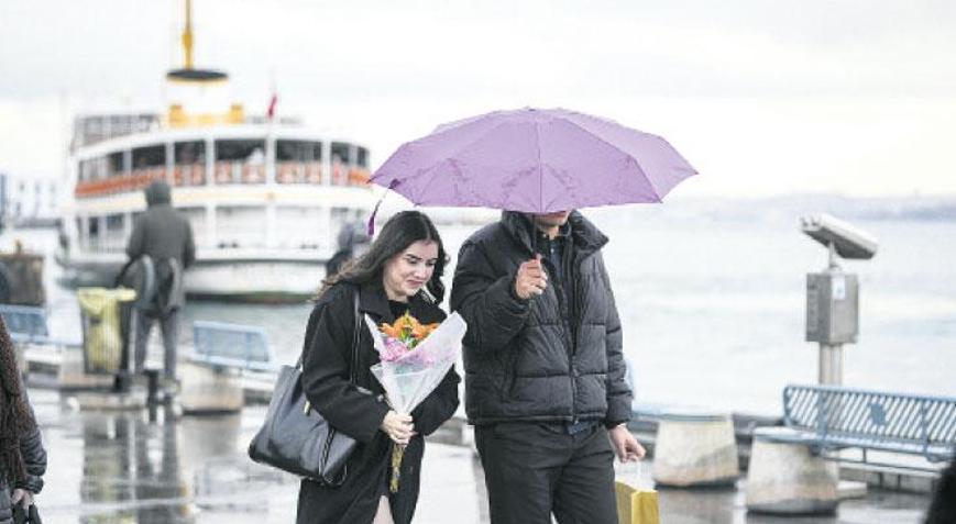 Dikkat İstanbul 4 gün sağanak altında: Yağmur var ama kar yok