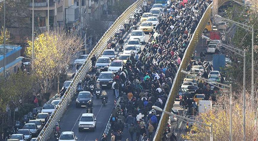 İrandaki olaylarda ölenlerin sayısı 5 bin 848e yükseldi