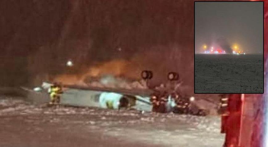 ABDde feci kaza 8 kişiyi taşıyan özel jet düştü