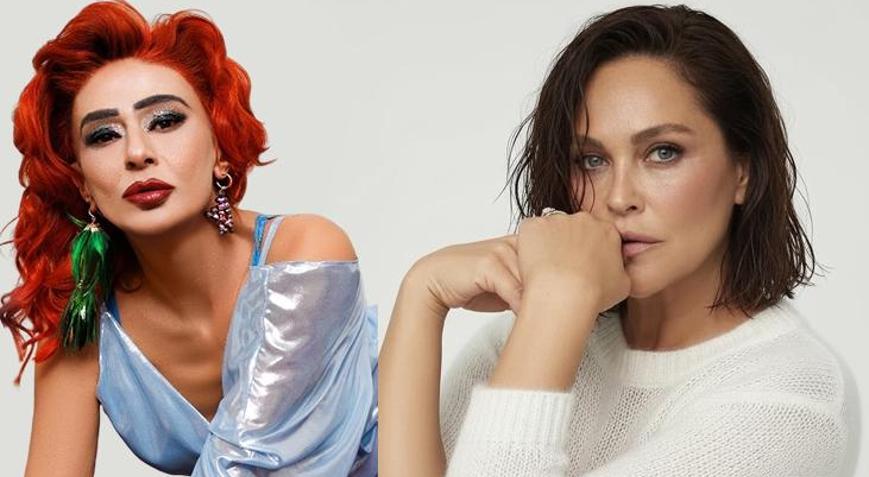 Yılların küslüğü sona mı erdi Hülya Avşardan Yıldız Tilbeye zeytin dalı