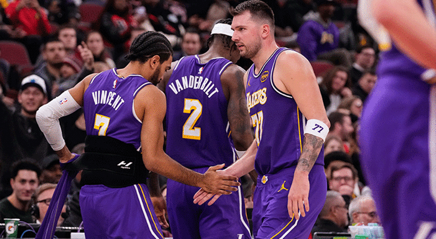 Los Angeles Lakersta Luka Doncicten 46 sayı