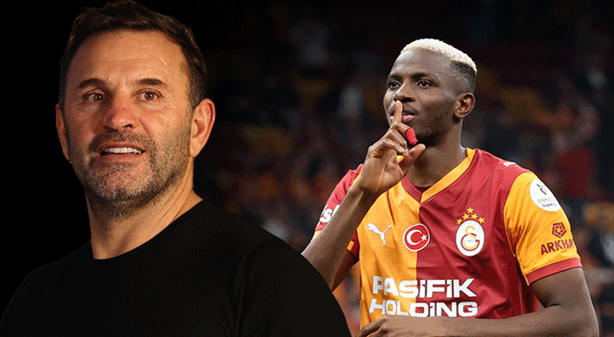 Galatasarayda Okan Buruktan Osimhen kararı Manchester City planı belli oldu