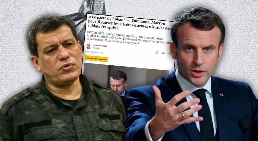 Le Point yazdı: Fransa, terör örgütü YPG/SDGyi terk edemiyor Macron öfkeden deliye döndü
