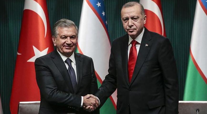 Özbekistan Cumhurbaşkanı Mirziyoyev yarın Türkiye’de