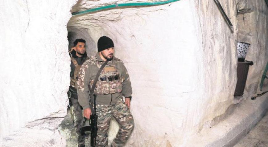 İşte YPG’nin üç katlı yer altı şehri Zırhlı kapılar, mutfak, odalar, fırın, amfi...