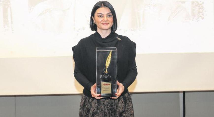 ‘Bu ödülü, güçlü bir teşvik olarak görüyorum’