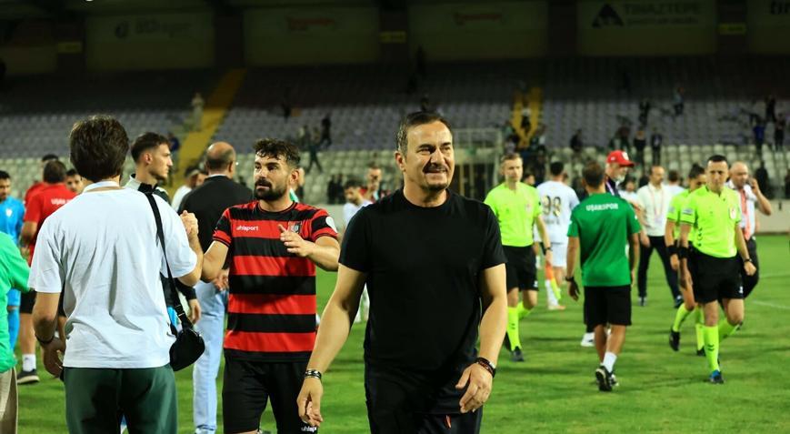 Uşaksporda Ergün Penbe bıraktı