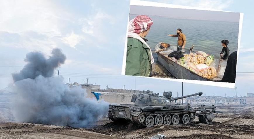 Her yere mayın döşemişler