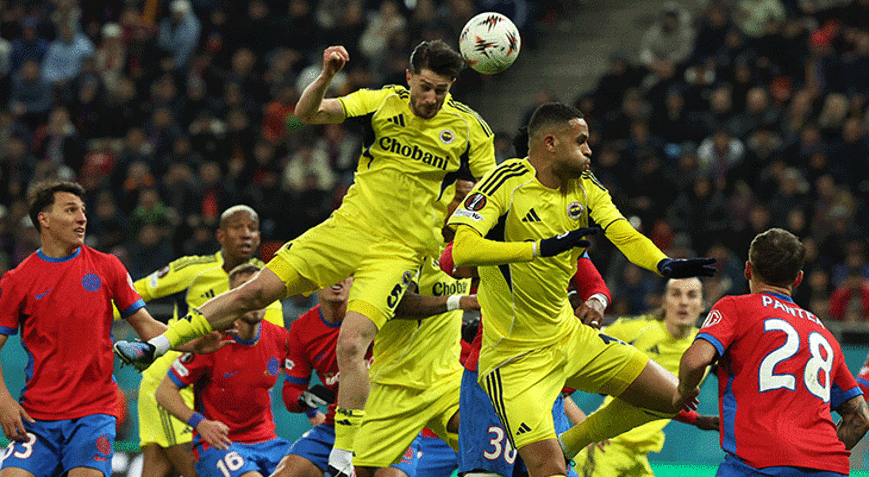 Fenerbahçe sonunu getiremedi FCSB deplasmanında 1 puana razı oldu