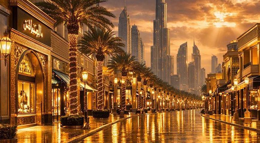 Dev proje tanıtıldı Dünyanın ilk Altın Sokağı geliyor