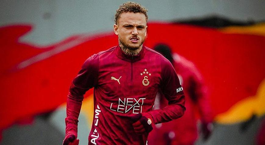 Galatasarayda Noa Lang ilk kez antrenmana çıktı