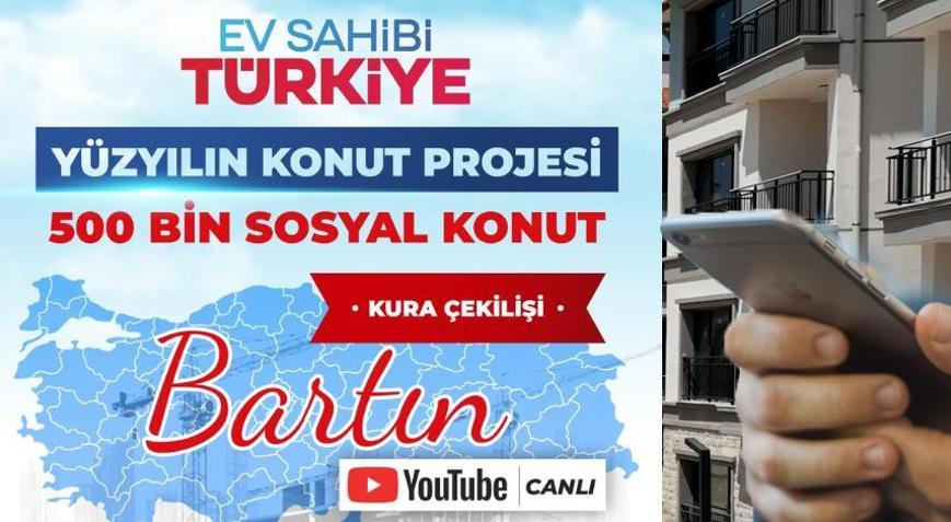 TOKİ BARTIN KURA SONUÇLARI SORGULAMA EKRANI | BARTIN 1.620 Konut Hak Sahibi Belirleme Kurası sona erdi: TOKİ Bartın kura sonucu sorgulama