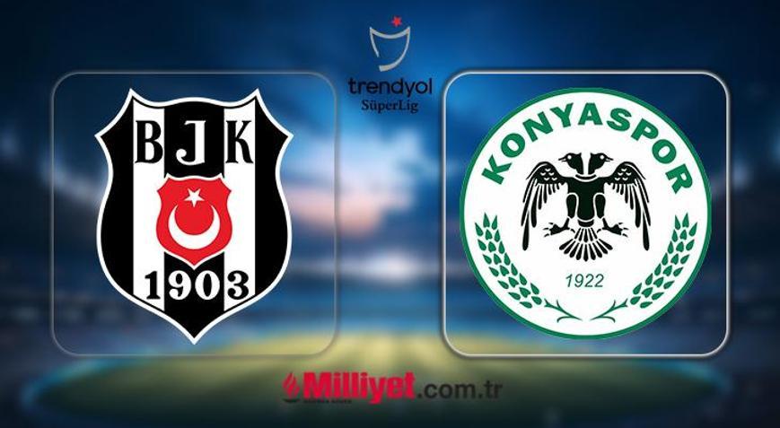 Beşiktaş-Konyaspor maçı kaç kaç bitti Beşiktaş-Konyaspor maç sonucu