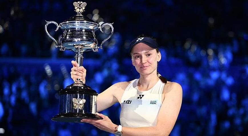 Avustralya Açıkta şampiyon Elena Rybakina