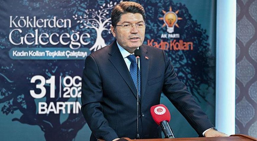 Adalet Bakanı Tunç: Terörün olmadığı güçlü bir Türkiyeyi milletimizle inşa edeceğiz