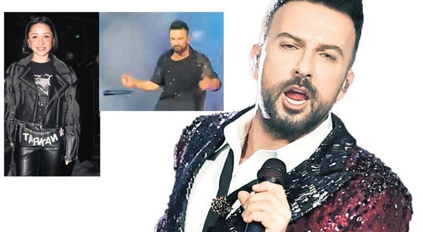 Dansına mikrofon bile dayanmadı