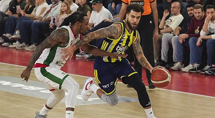 Fenerbahçe Beko, Karşıyaka deplasmanında 36 sayı farkla galip