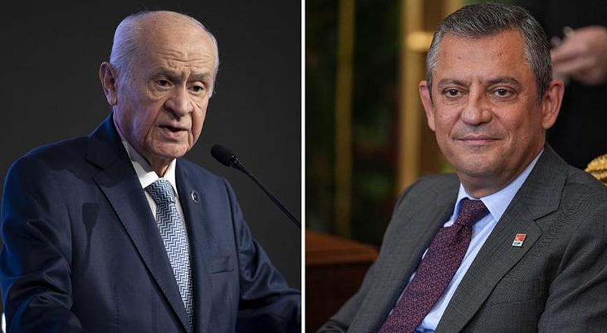 MHP Lideri Bahçeliden Özgür Özele teşekkür telefonu