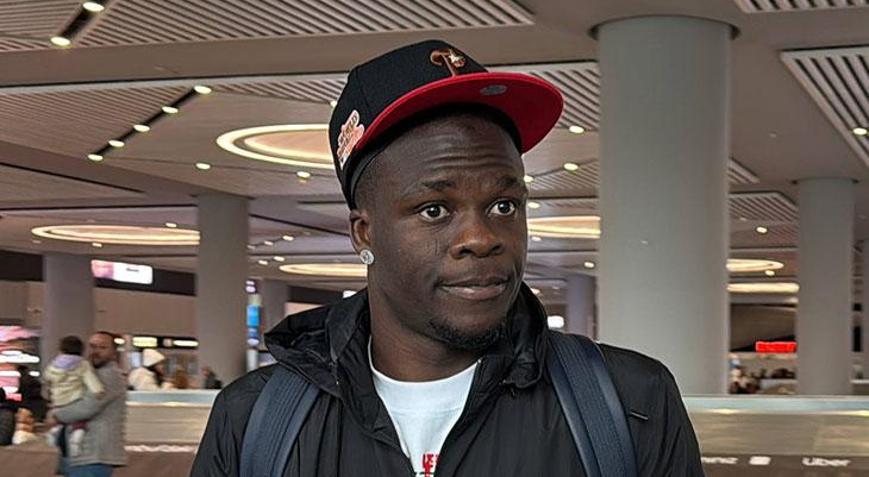 Beşiktaşın yeni transferi Olaitan, İstanbula geldi