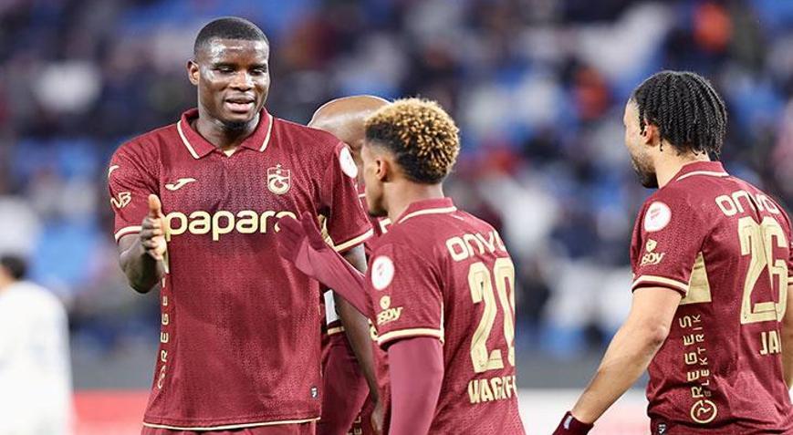Trabzonspor kupada ikinci yarı açıldı