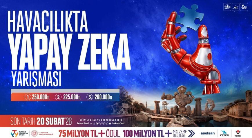 Havacılıkta Yapay Zeka Yarışması için başvurular devam ediyor