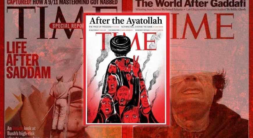 TIMEın kehanet kapağı geri döndü Önce Saddam ve Kaddafi, şimdi Hamaney