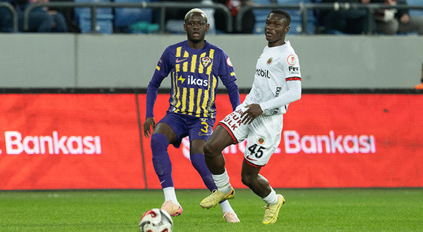 Türkiye Kupasında Gençlerbirliği ve Eyüpspor 4 gollü maçta berabere kaldı