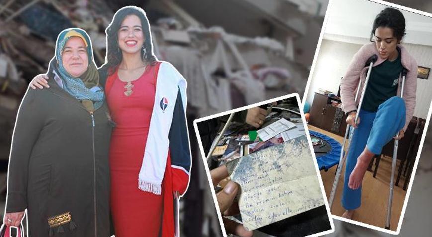 Lisede babasını, 6 Şubat depreminde annesini yitirdi: Enkazda 16 saat... Delikten uzanan el...