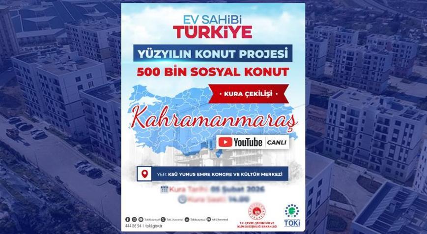 TOKİ KAHRAMANMARAŞ KURA ÇEKİLİŞ SONUÇ | Kahramanmaraş 8 bin 195 konut asil ve yedek hak sahibi sorgulama ekranı...