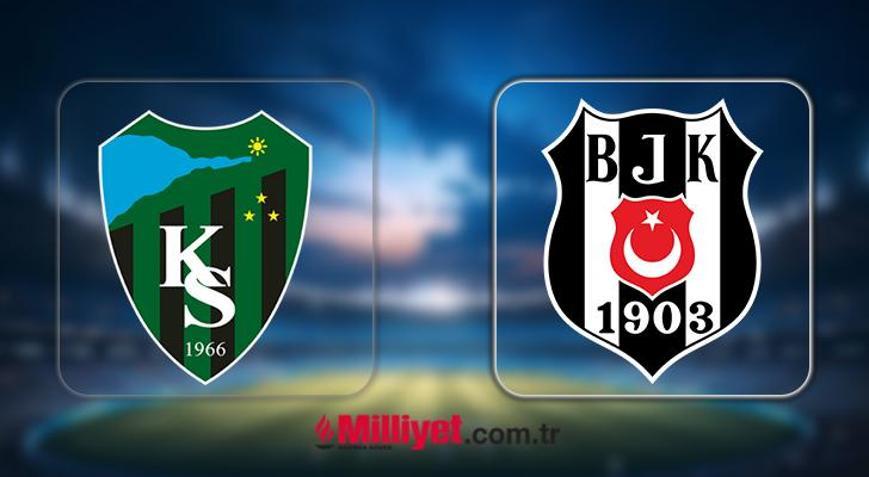 MAÇ SONUCU: Kocaelispor-Beşiktaş Ziraat Türkiye Kupası maçı kaç kaç bitti
