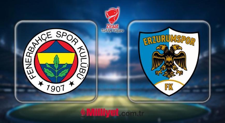 MAÇ SONUCU: ZTK Fenerbahçe-Erzurumspor maçı kaç kaç bitti
