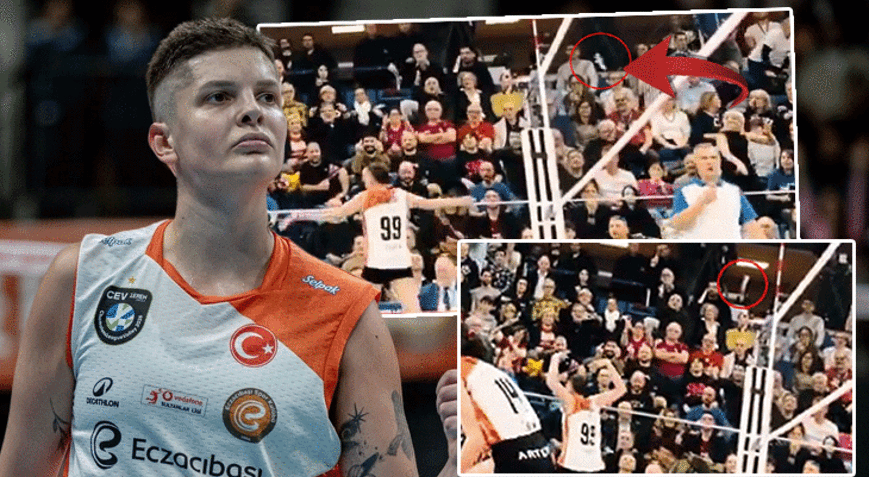 Eczacıbaşı Milanoyu devirdi, Ebrar Karakurta İtalyada çirkin hareket Babayla zor yarışırlar