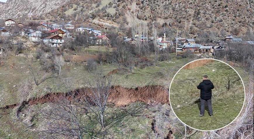 Köyde korku dolu bekleyiş Kaymakam: Gerekirse boşaltacağız