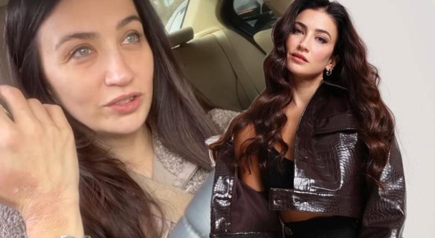 Eşref Rüya setinde talihsiz kaza Ceren Benderlioğlu neye uğradığını şaşırdı: Bu ne biçim nazar