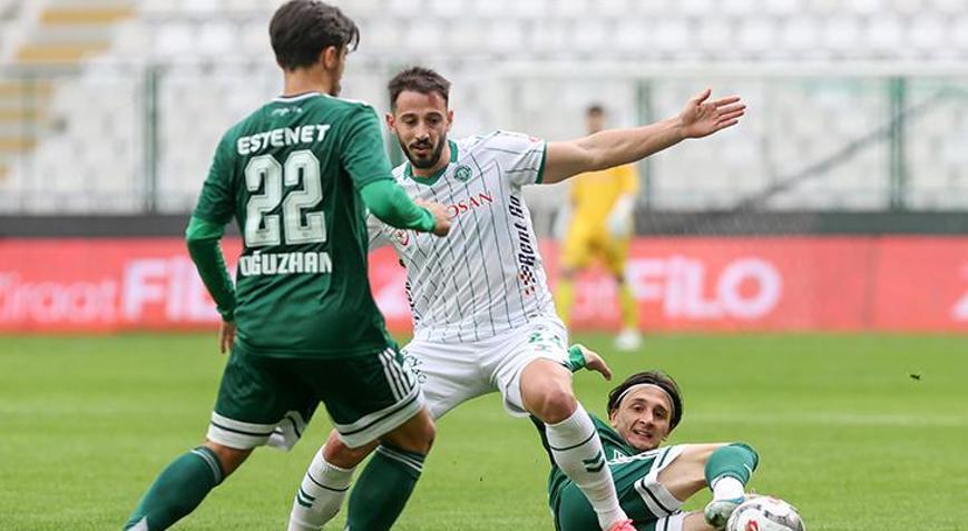 Türkiye Kupasında Konyaspor 5 farkla galibiyete uzandı