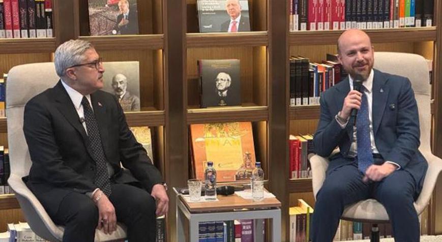 Bilal Erdoğan, AK Partinin Kütüphane Sohbetlerine katıldı